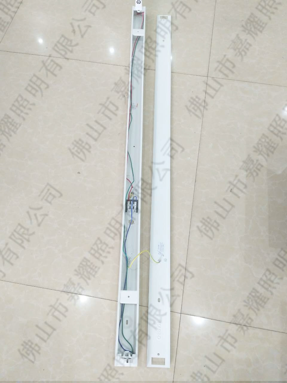 17W LED燈管專(zhuān)用 歐司朗1.2米T8工業(yè)支架空殼 平蓋支架